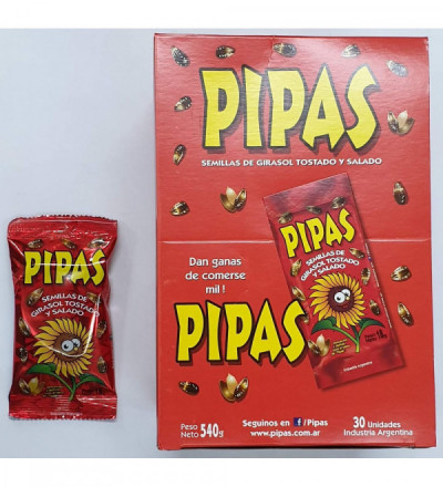 PIPAS X 30 U ROJA