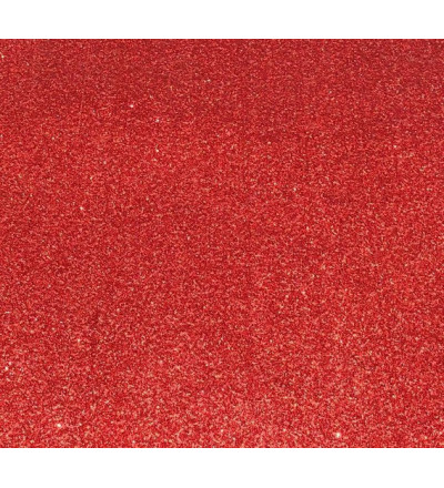 CARTULINA HOLOGLITTER ROJO 50 X 35 CM