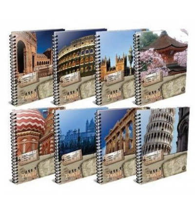 CUADERNO MIS APUNTES TRAVEL 150 HOJAS CUADRICULADO