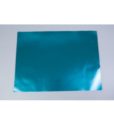 CARTULINA METALIZADA CELESTE