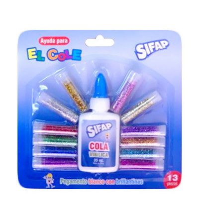 SET ARTE 13 BRILLANT+ADHESIV