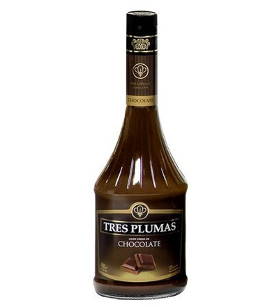 LICOR TRES PLUMAS CHOCOLATE 700 CC