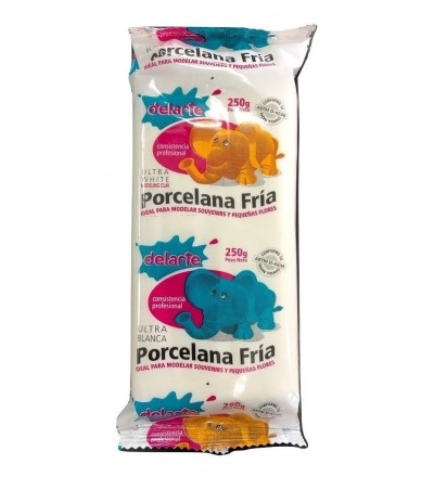 PORCELANA FRIA DELARTE 250 GR