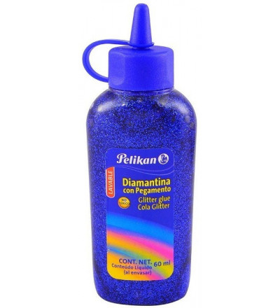 GLITTER PELIKAN 60 ML AZUL REY