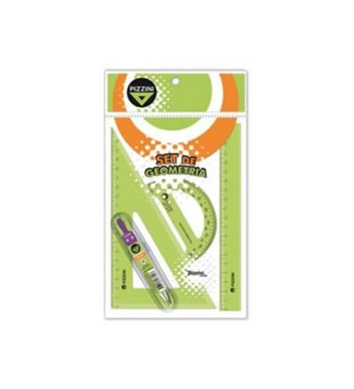 SET GEOM PIZZIN 4P 20CM COMPAS