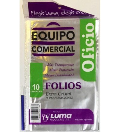 FOLIO EQUIPO COM OFI X 10