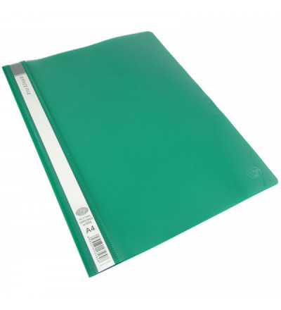 CARPETA BASE OPACA OFICIO VERDE. POR UNIDAD