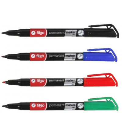 MARCADOR FILGO PERMANENTE 040 NEGRO