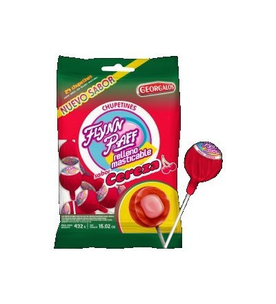 CHUPETIN FLYNN PAFF X 24 CEREZA