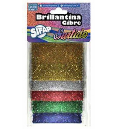 BRILLANTINA GIBRE SIFAP X 5 UNIDADES SURTIDA