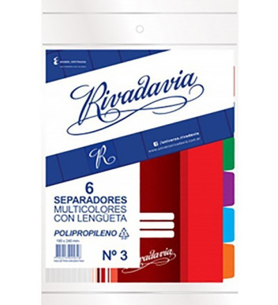 SEPARADOR RIVAD PP Nº3 6HS