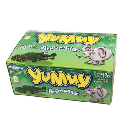 GOMITA YUMMY ANIMALITOS X 12 UNIDADES 30 GR