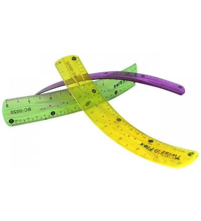 REGLA FLEXIB 20 CM UTIL UNO &