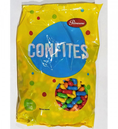 HUESITOS COLOR 1 KG PALMESAN