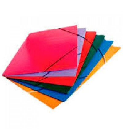CARPETA CON ELASTICO COLOR OFICIO