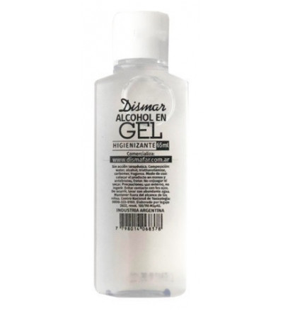ALCOHOL GEL 65 ML DISMAR