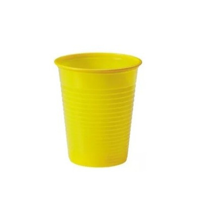 VASO 180 CC AMARILLO X 100 U