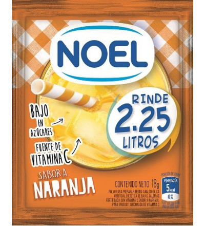 JUGO NOEL X 18U NARANJA