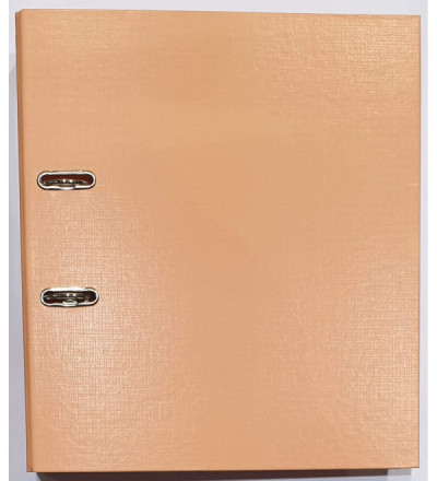 BIBLIORATO THE PEL A4 PASTEL NARANJA