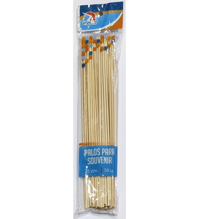 PALITO BROCHETTE EZCO 25CM X 50 UNIDADES