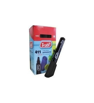 MARCADOR TRABI 411 NEGRO