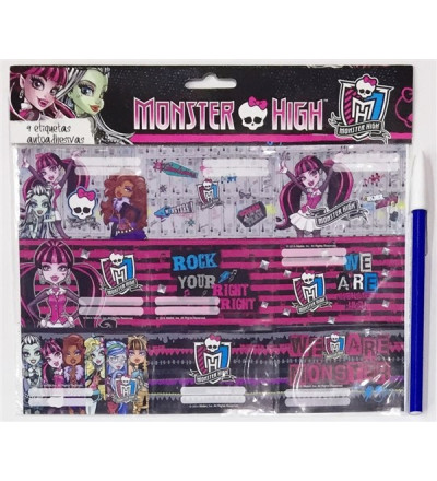 ROTULOS X 9 PRINC. MONSTER OF