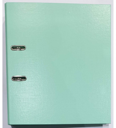 BIBLIORATO THE PEL A4 PASTEL VERDE