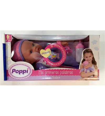 MUNECA POPPI MIS PRIMERAS PALABRAS