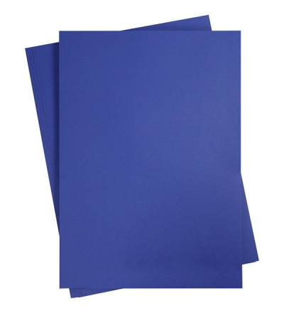 CARTULINA X 10 U AZUL