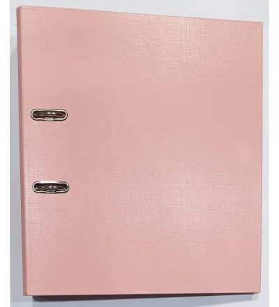 BIBLIORATO THE PEL A4 PASTEL SALMON