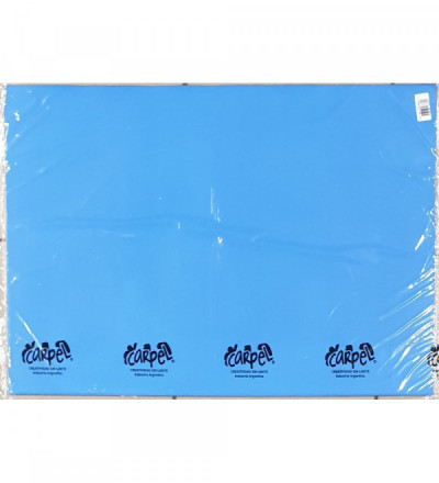 CARTULINA X 10 U TURQUESA