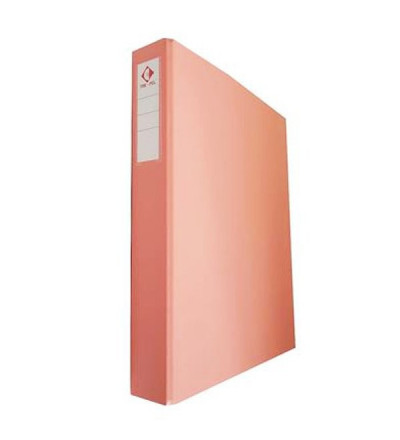CARPETA A4 THE PEL PVC PASTEL NARANJA