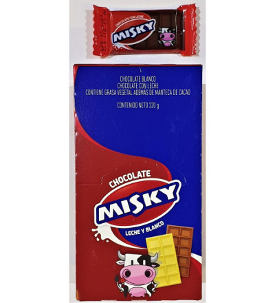 CHOC MISKY 8 GR.X 20 U NE /