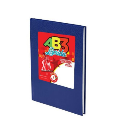 CUADERNO LAPRIDA AB3 50 HOJAS CUADRICULADO AZUL
