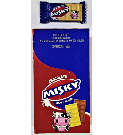 CHOC MISKY 8 GR.X 20 U BL