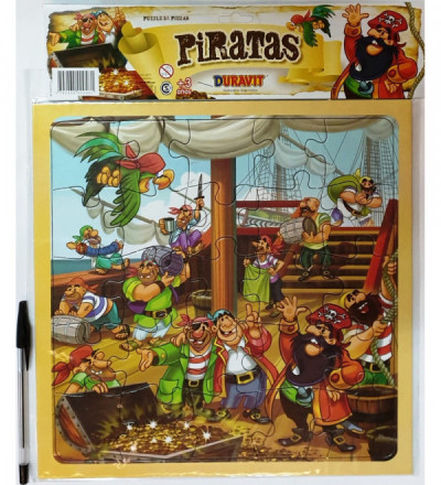 PUZZLE PIRATAS 25PZ DURAVIT