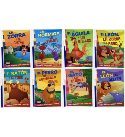 CUENTOS FABULAS LEER PINTAR