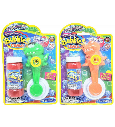BURBUJERO BUBBLE DINOSAURIO