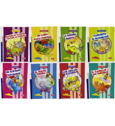 LIBRITO PICTOCUENTITOS CON PICTOGRAMAS