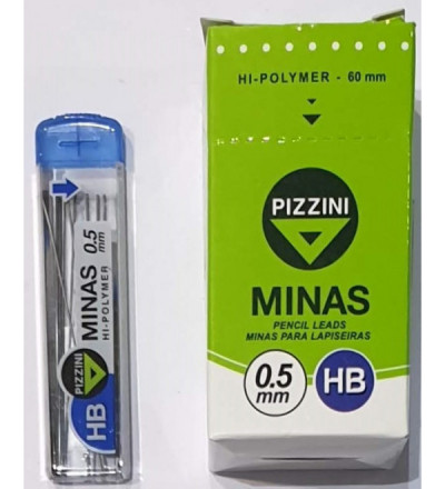 MINA PIZZINI 0,5 MM.HB *C/U