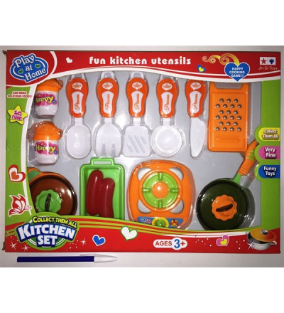 COCINA KITCHEN SET CAJA JIN DI