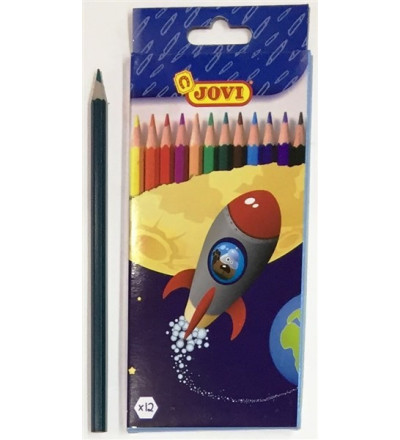 LAPIZ JOVI COLOR X 12 UNIDADES