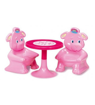 MESA Y SILLA GIRL RONDI