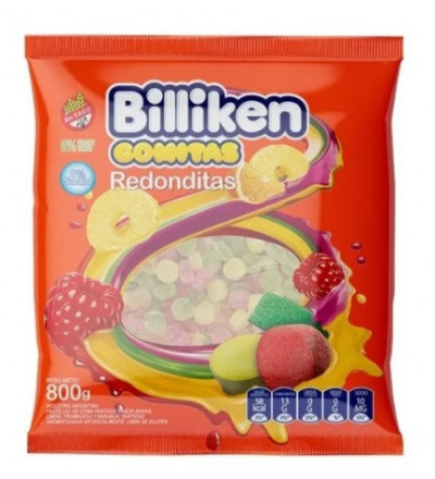 GOMITA BILLIK.800GR REDONDITAS
