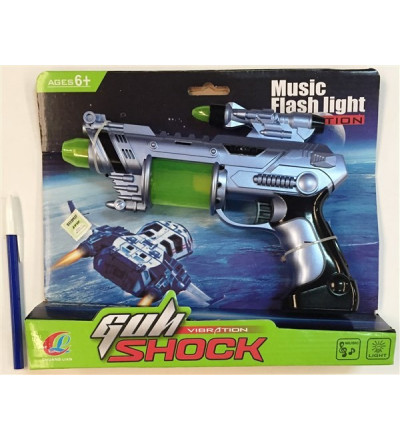 PISTOLA ESPACIAL CAJA GUN 1990