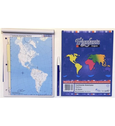 MAPA N.3 PO. AMERICA/