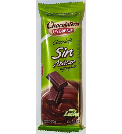 CHOCOLATE DIET 70 GR *C/U LECHE  /