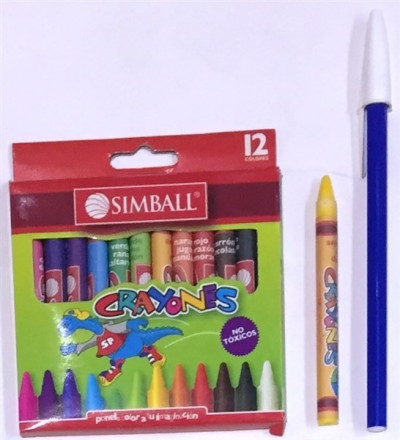CRAYON SIMBALL X 12