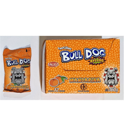 PAST BULL DOG X 12 MANDARINA