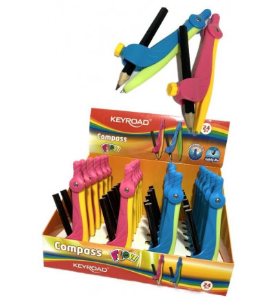 COMPAS KEYROAD C/LAPIZ *C/U &